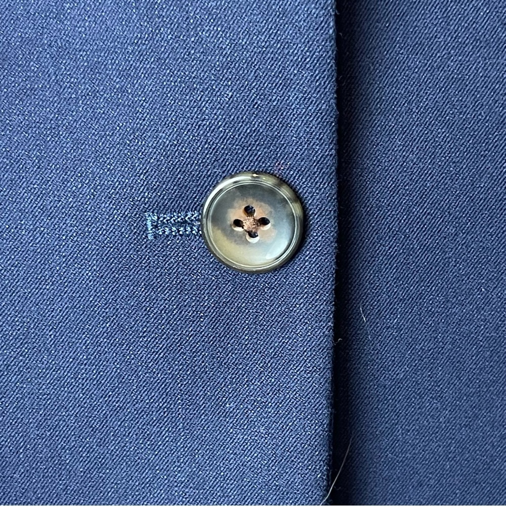 J Crew Navy Blue Blazer 2020 K2899 - Size M - Picture 4 of 12